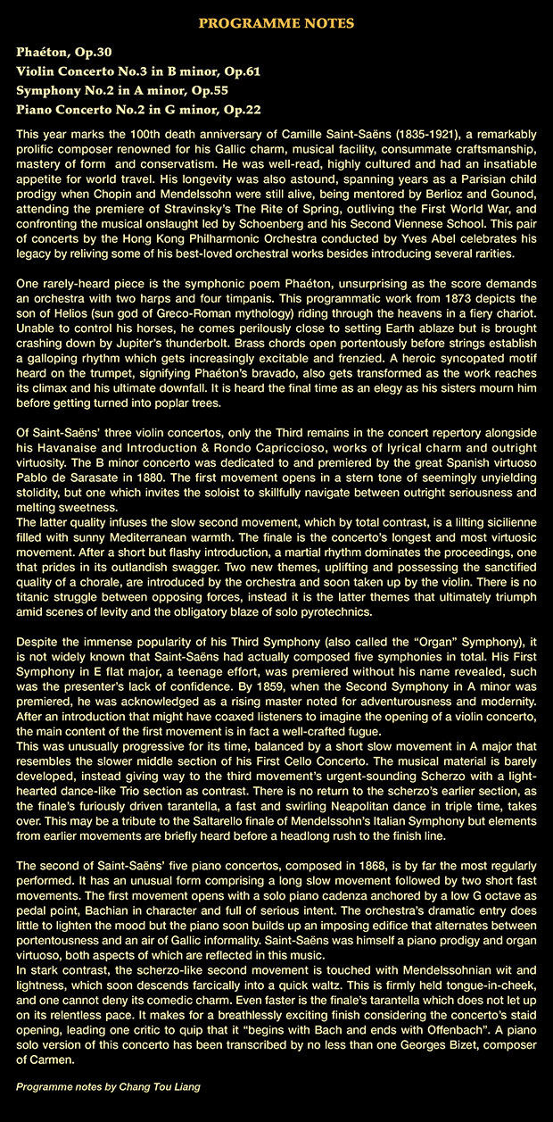 programme notes