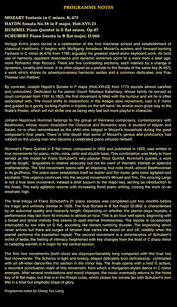 programme notes